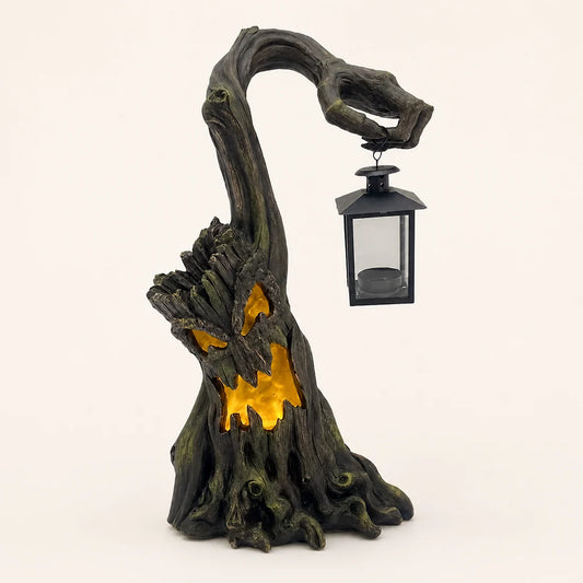 18" LED Grim Gardens Halloween Haunted House Wall Décor