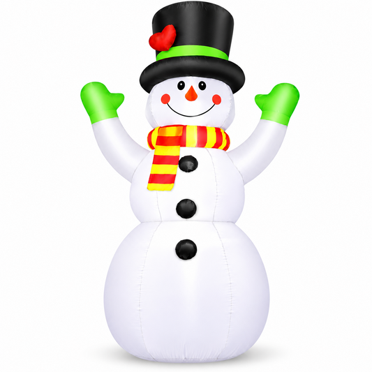 7 FT Christmas Inflatables Snowman Outdoor Decorations