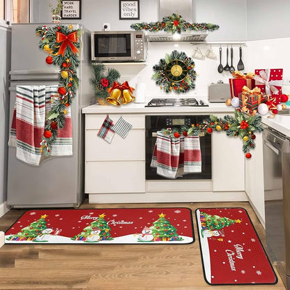 Christmas Kitchen Rug Set (2 PCS)