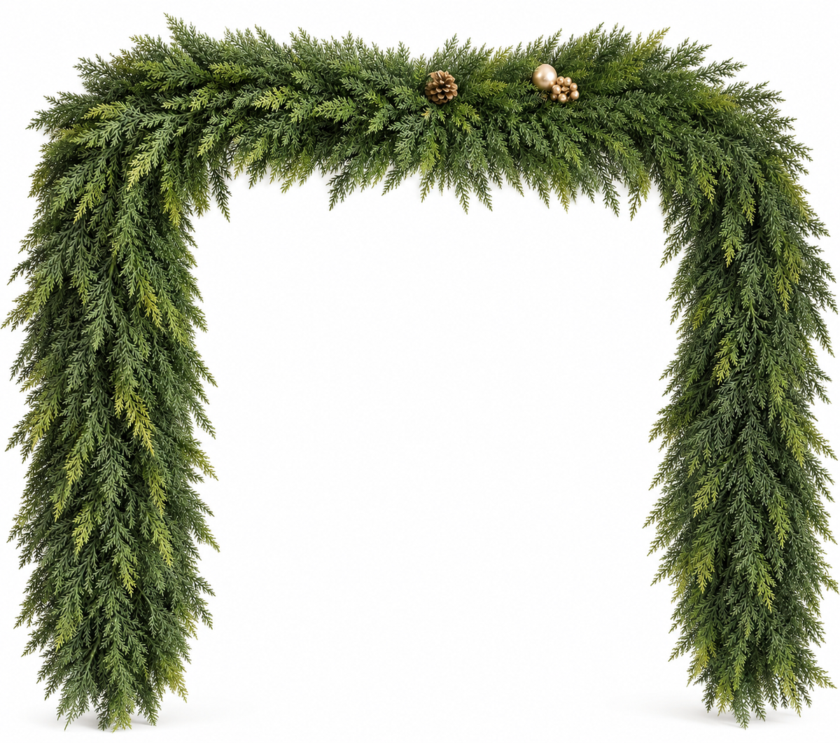 6FT 2 Pcs Christmas Garland