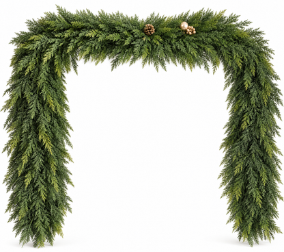 6FT 2 Pcs Christmas Garland