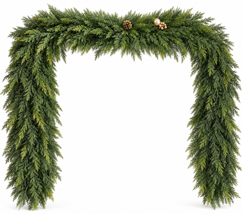 6FT 2 Pcs Christmas Garland