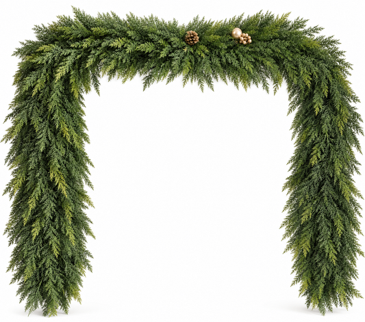 6FT 2 Pcs Christmas Garland